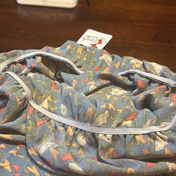 Perfectly Priscilla Blue & Orange Blouse Size S - Picture 7 of 15